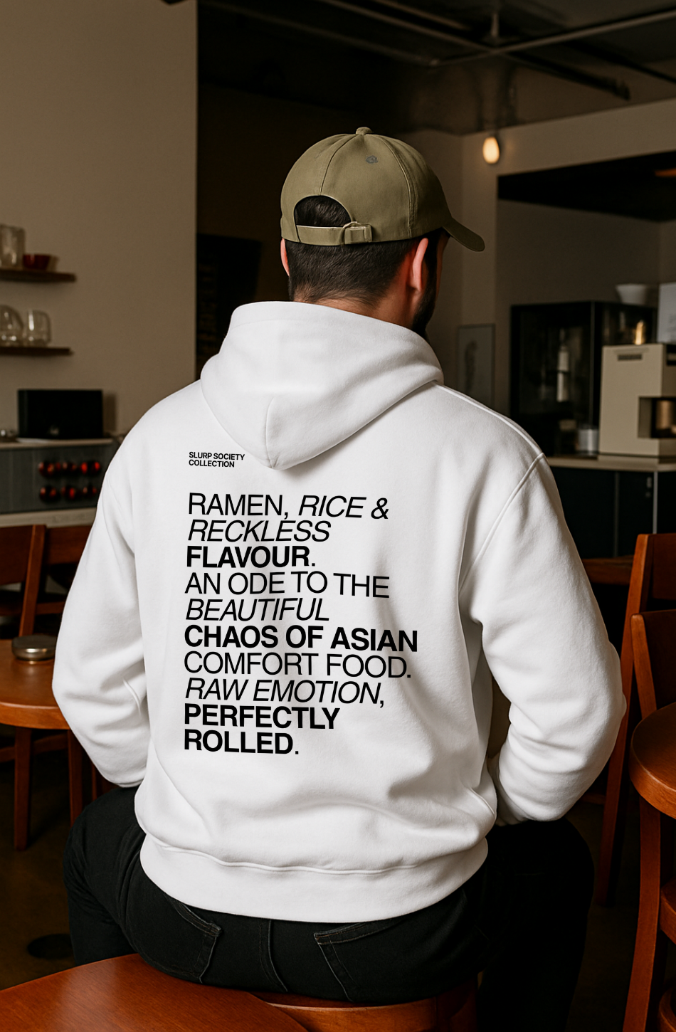 The Foodies Club - Slurp Society | Hoodie Light - Foodies Gifts – by The Foodies Club 