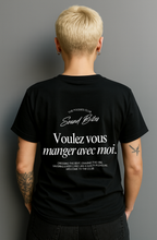 Voulez vous manger avec moi | T-shirt Dark - Foodies Gifts – by The Foodies Club 