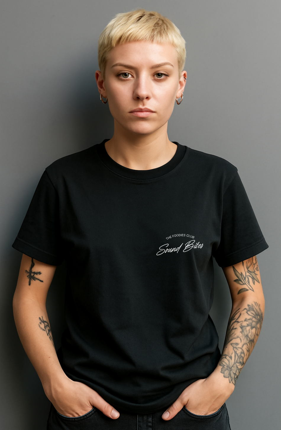 Voulez vous manger avec moi | T-shirt Dark - Foodies Gifts – by The Foodies Club 
