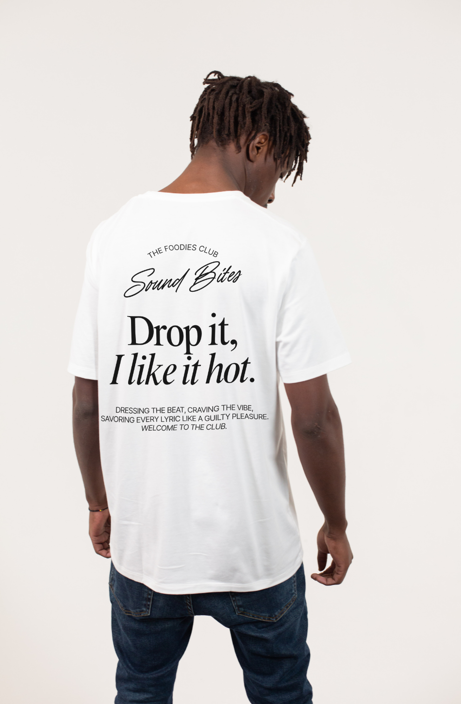 Drop it, I like it hot | T-shirt Light - Foodies Gifts – by The Foodies Club 