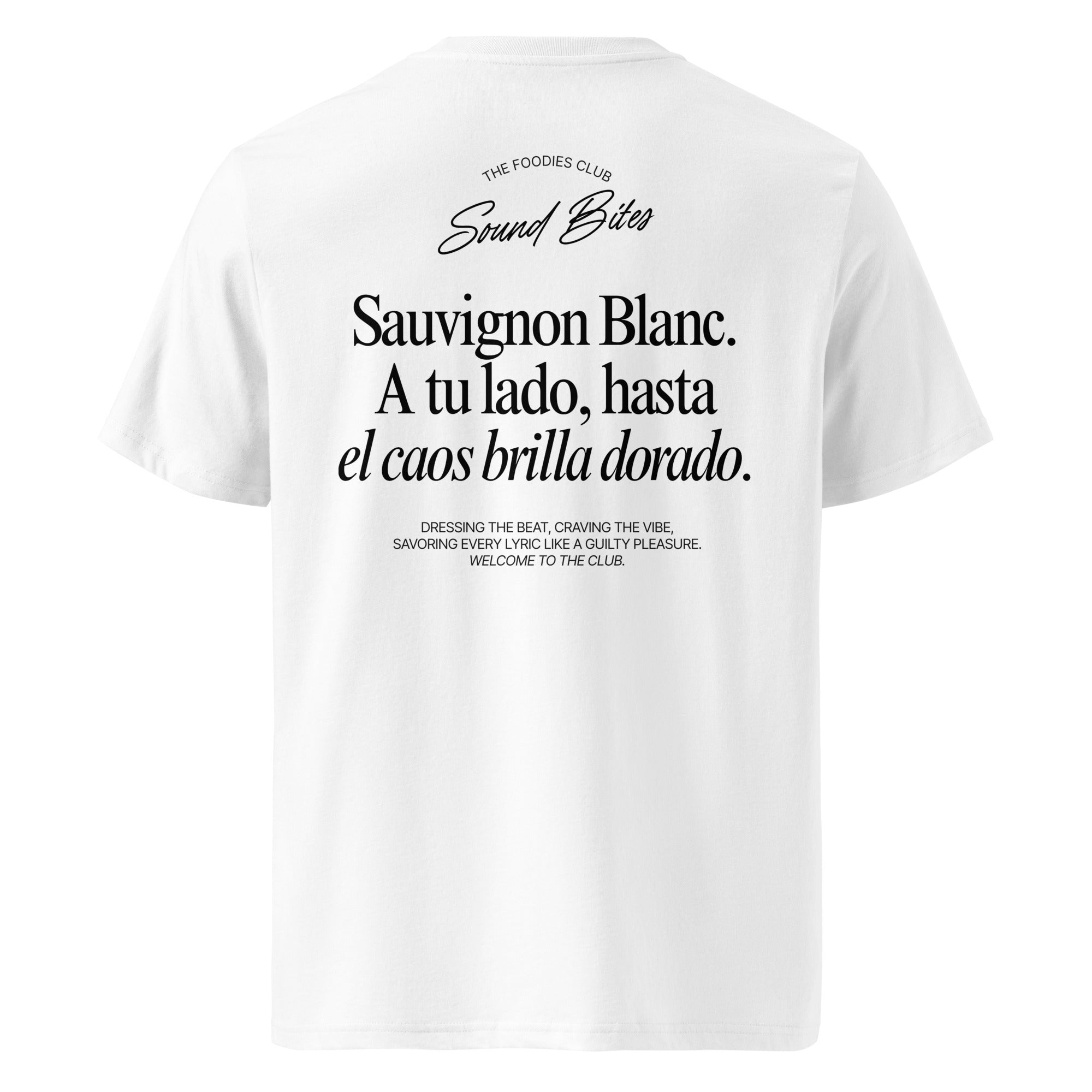 Sauvignon Blanc | T-shirt Light - Foodies Gifts – by The Foodies Club 