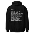 The Foodies Club - Hungry Eyes | Hoodie Dark - Foodies Gifts – by The Foodies Club 