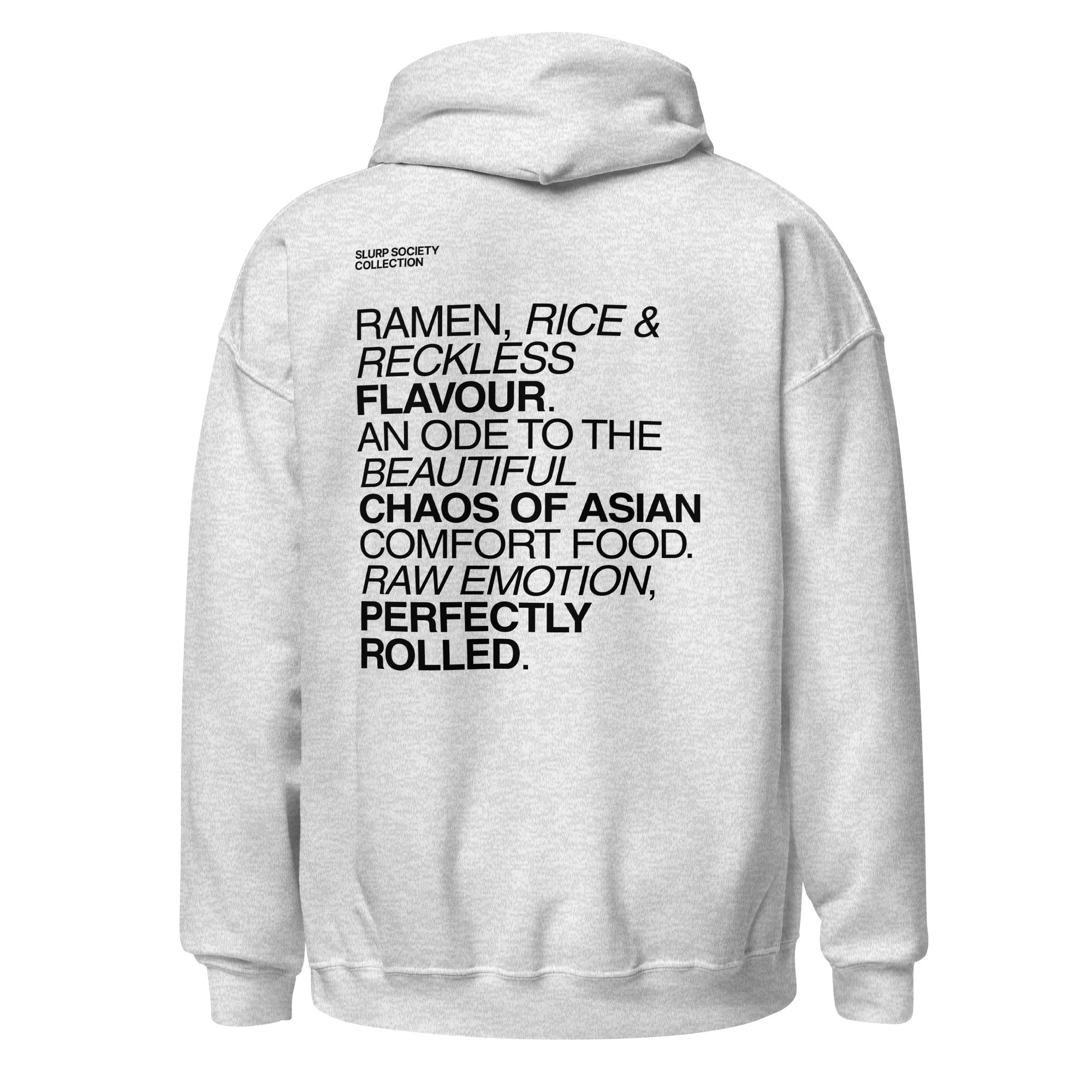 The Foodies Club - Slurp Society | Hoodie Light - Foodies Gifts – by The Foodies Club 