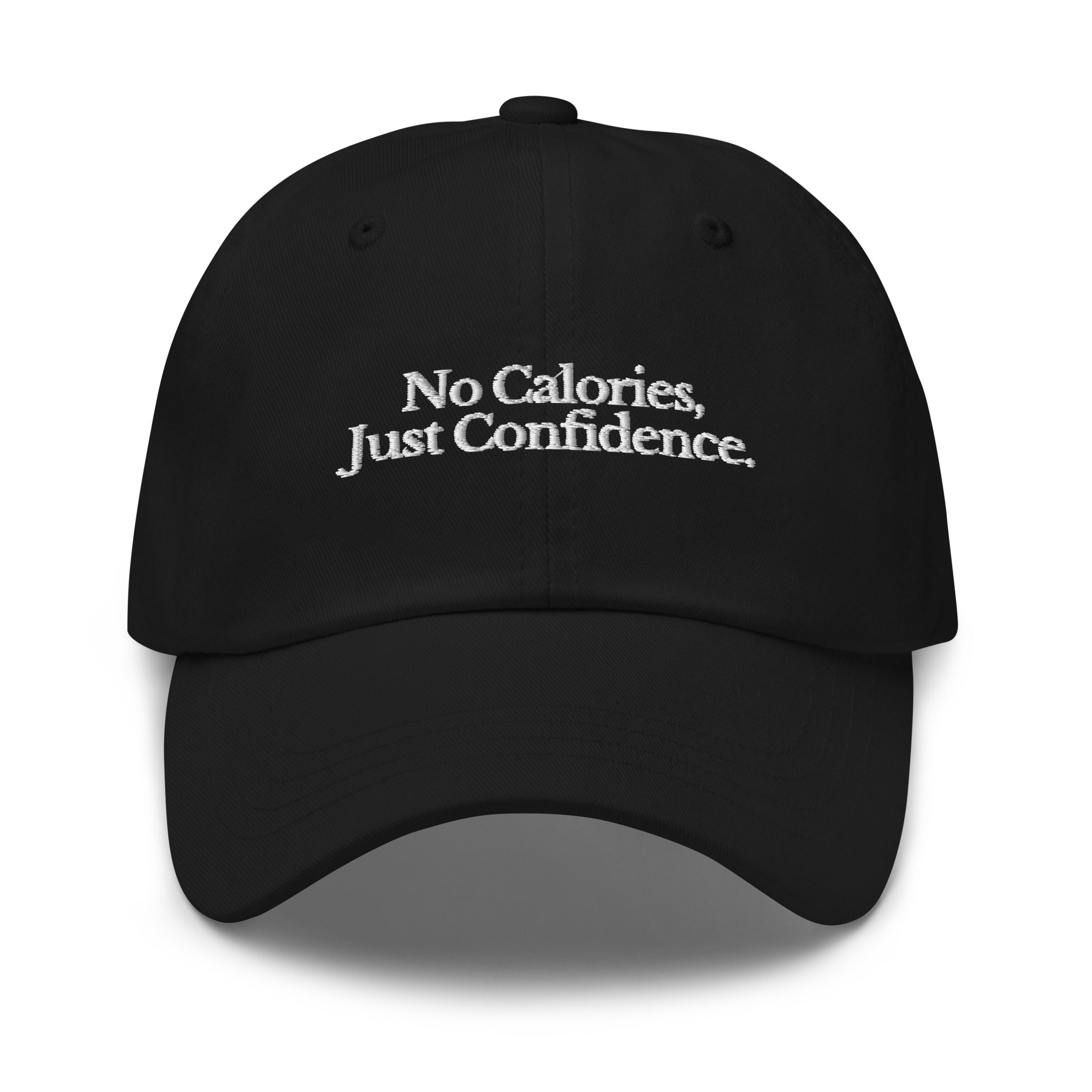 The Foodies Club - No Calories, Just Confidence | Boné Dark - Foodies Gifts – by The Foodies Club 