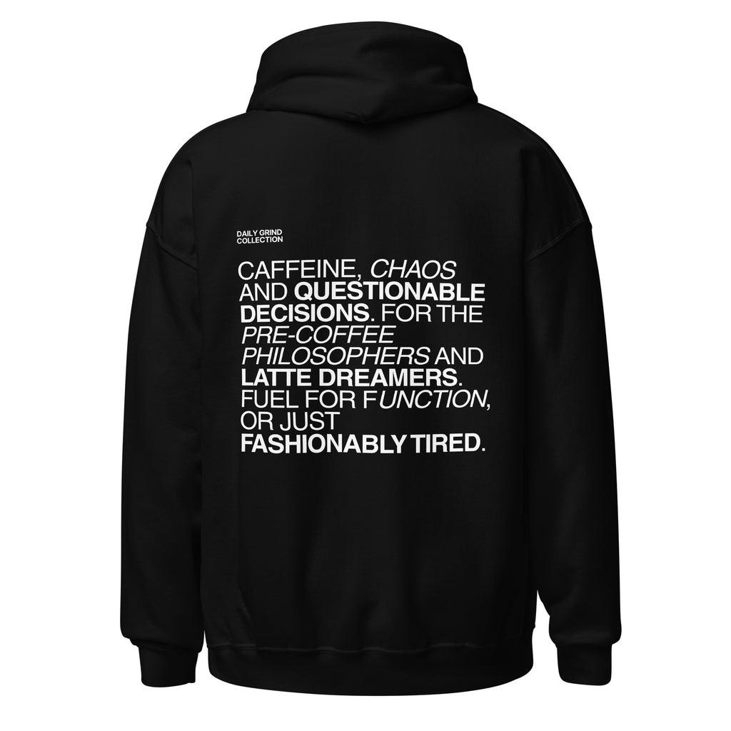 The Foodies Club - Daily Grind | Hoodie Dark - Foodies Gifts – by The Foodies Club 