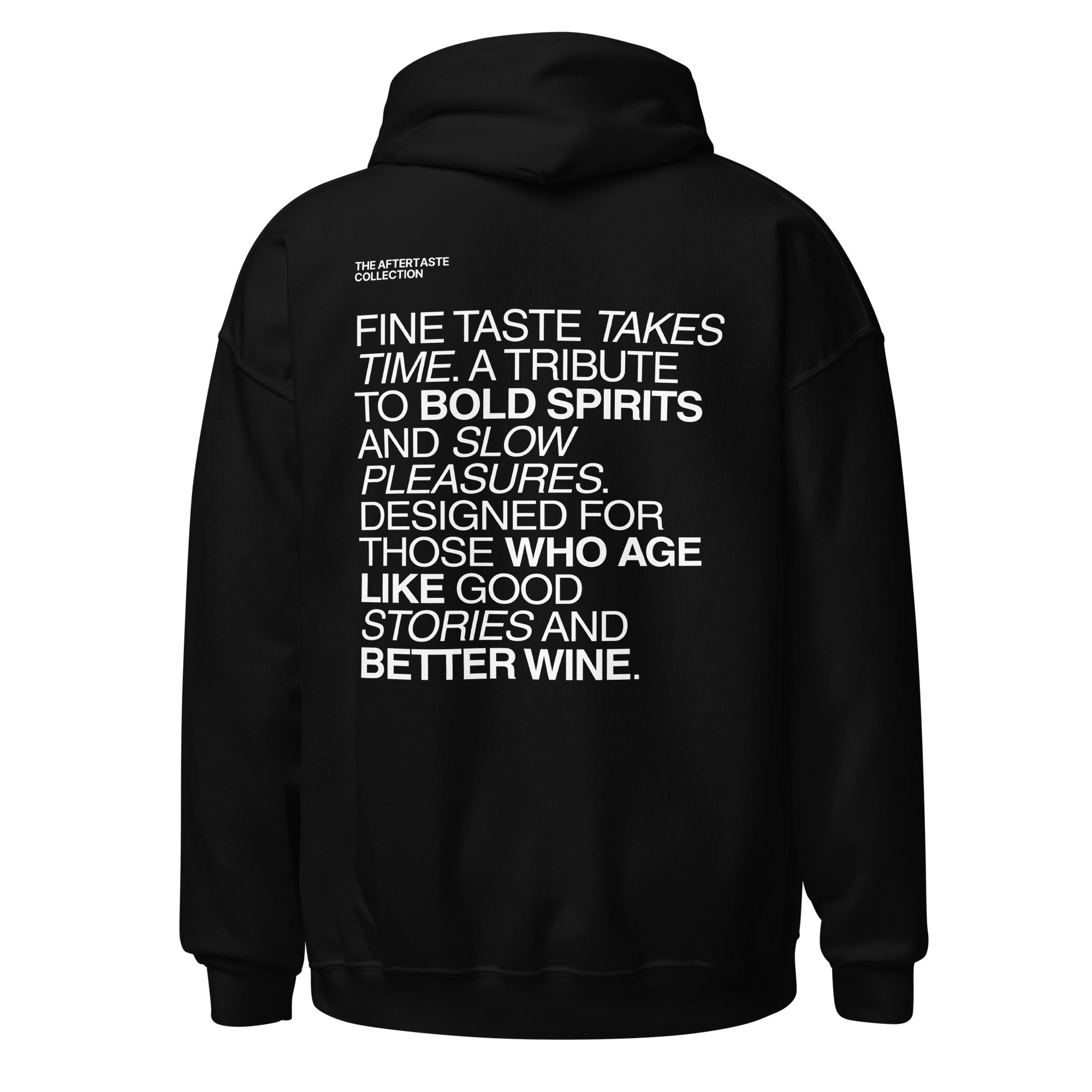 The Foodies Club - The Aftertaste | Hoodie Dark - Foodies Gifts – by The Foodies Club 