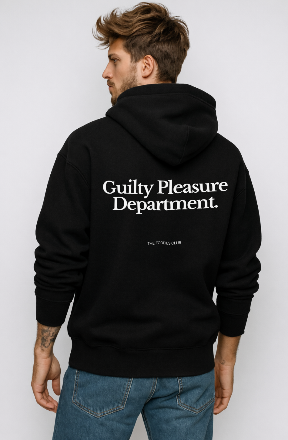 The Foodies Club - Guilty Pleasure Department | Hoodie Dark - Foodies Gifts – by The Foodies Club 