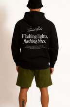 Flashing lights, flashing bites | Hoodie Dark - Foodies Gifts – by The Foodies Club 