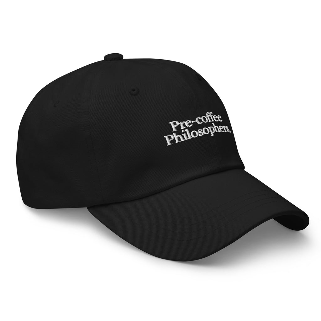The Foodies Club - Pre-coffee Philosophers | Boné Dark - Foodies Gifts – by The Foodies Club 