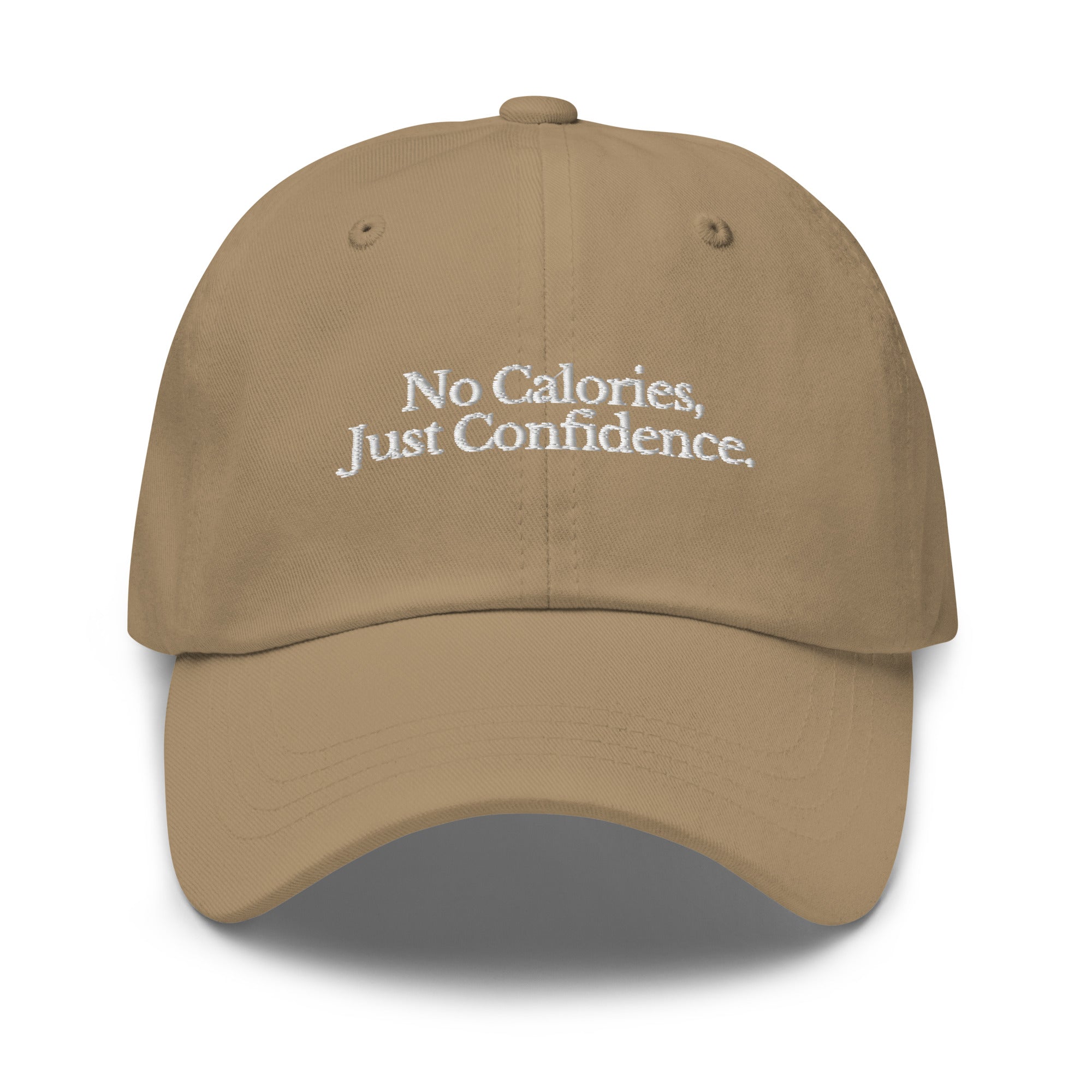 The Foodies Club - No Calories, Just Confidence | Boné Dark - Foodies Gifts – by The Foodies Club 