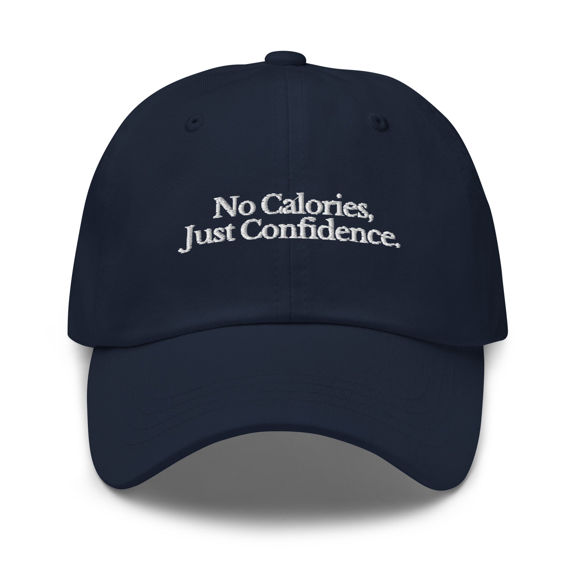 The Foodies Club - No Calories, Just Confidence | Boné Dark - Foodies Gifts – by The Foodies Club 