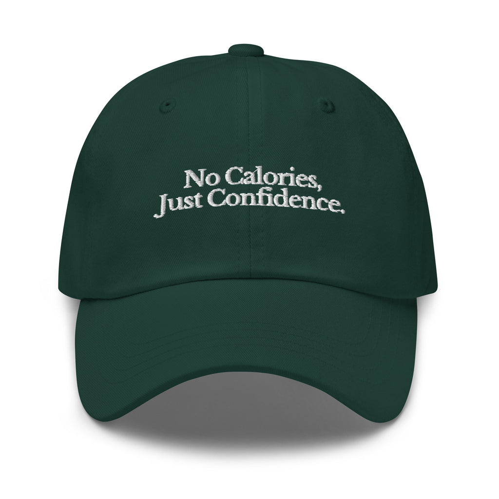 The Foodies Club - No Calories, Just Confidence | Boné Dark - Foodies Gifts – by The Foodies Club 