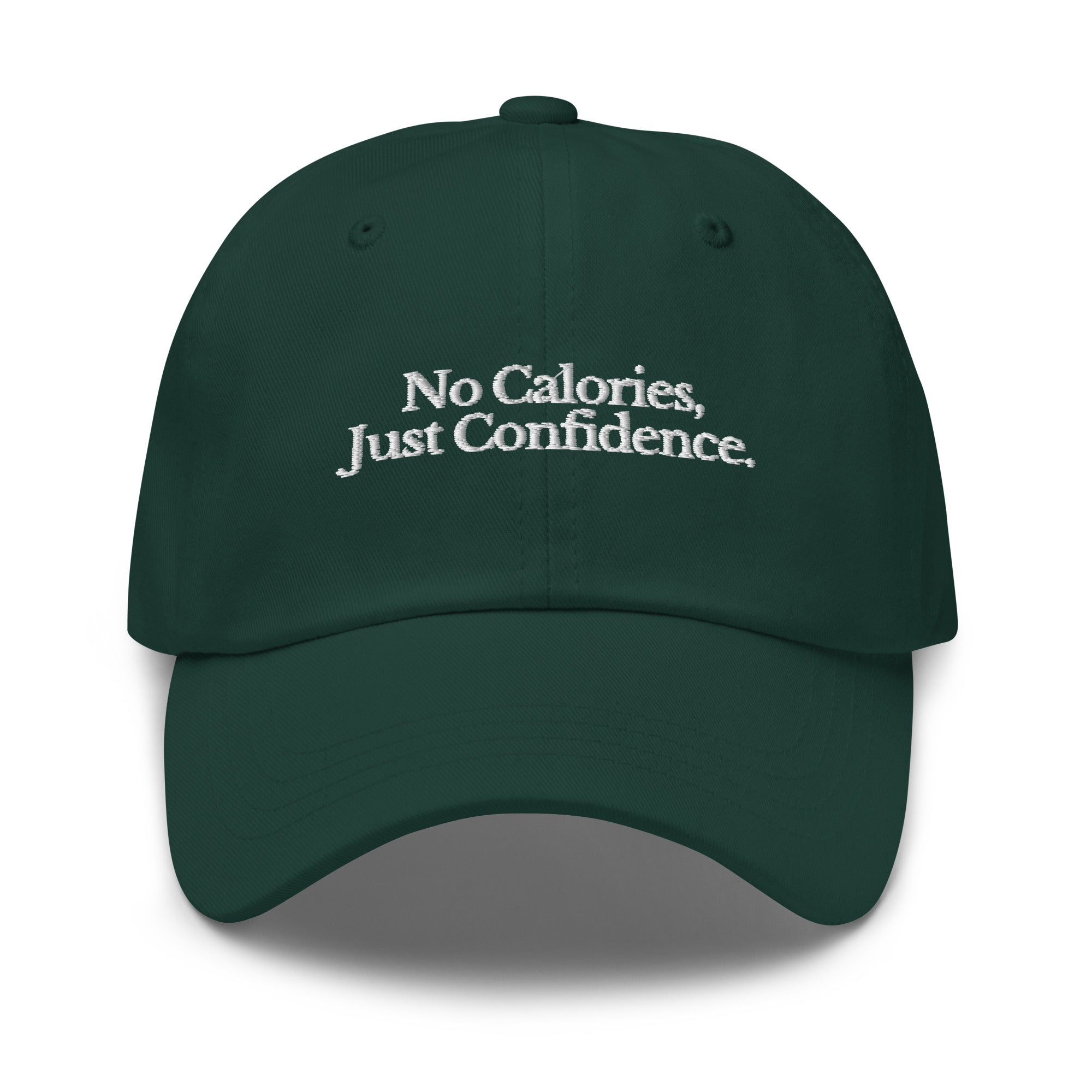 The Foodies Club - No Calories, Just Confidence | Boné Dark - Foodies Gifts – by The Foodies Club 