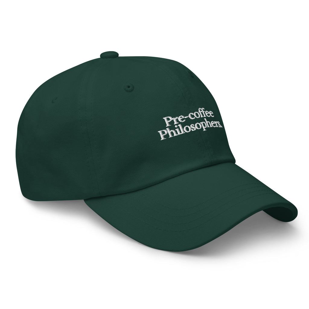 The Foodies Club - Pre-coffee Philosophers | Boné Dark - Foodies Gifts – by The Foodies Club 