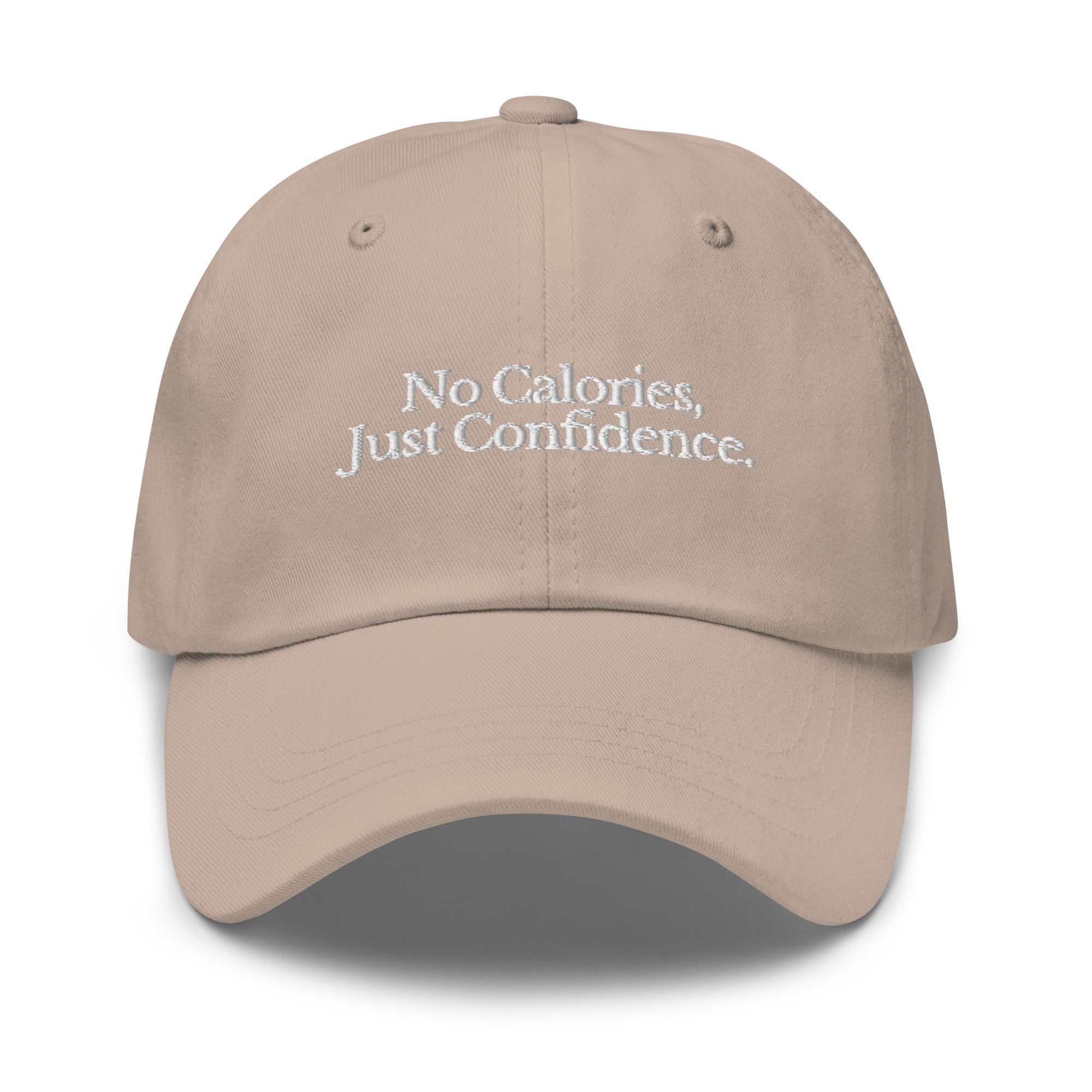 The Foodies Club - No Calories, Just Confidence | Boné Dark - Foodies Gifts – by The Foodies Club 