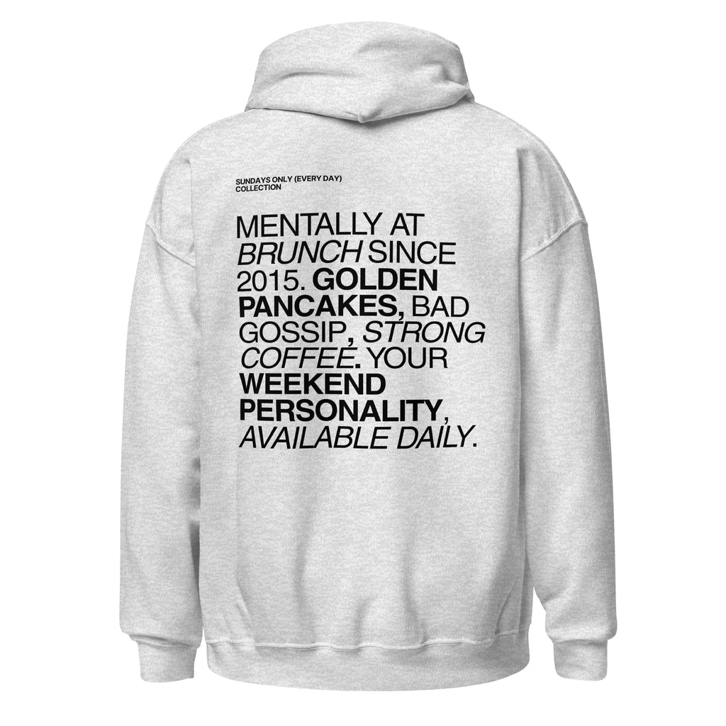 The Foodies Club - Sundays only (every day) | Hoodie Light - Foodies Gifts – by The Foodies Club 