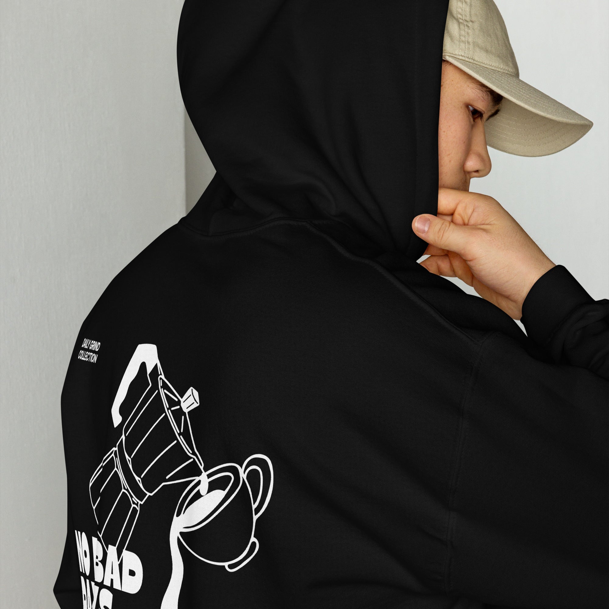 Daily Grind Collection - No bad days, just bad brews | Hoodie Dark - Foodies Gifts – by The Foodies Club 