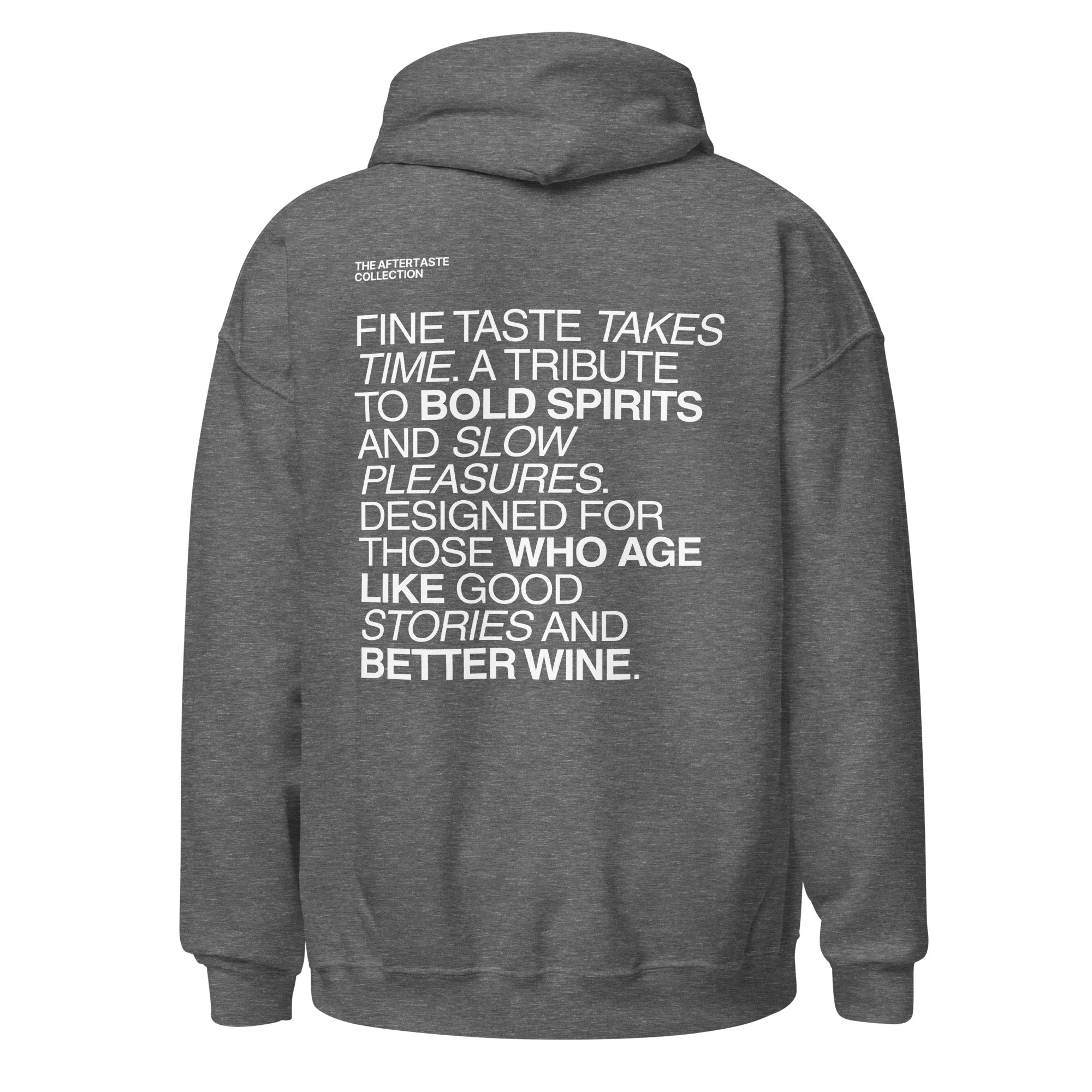 The Foodies Club - The Aftertaste | Hoodie Dark - Foodies Gifts – by The Foodies Club 