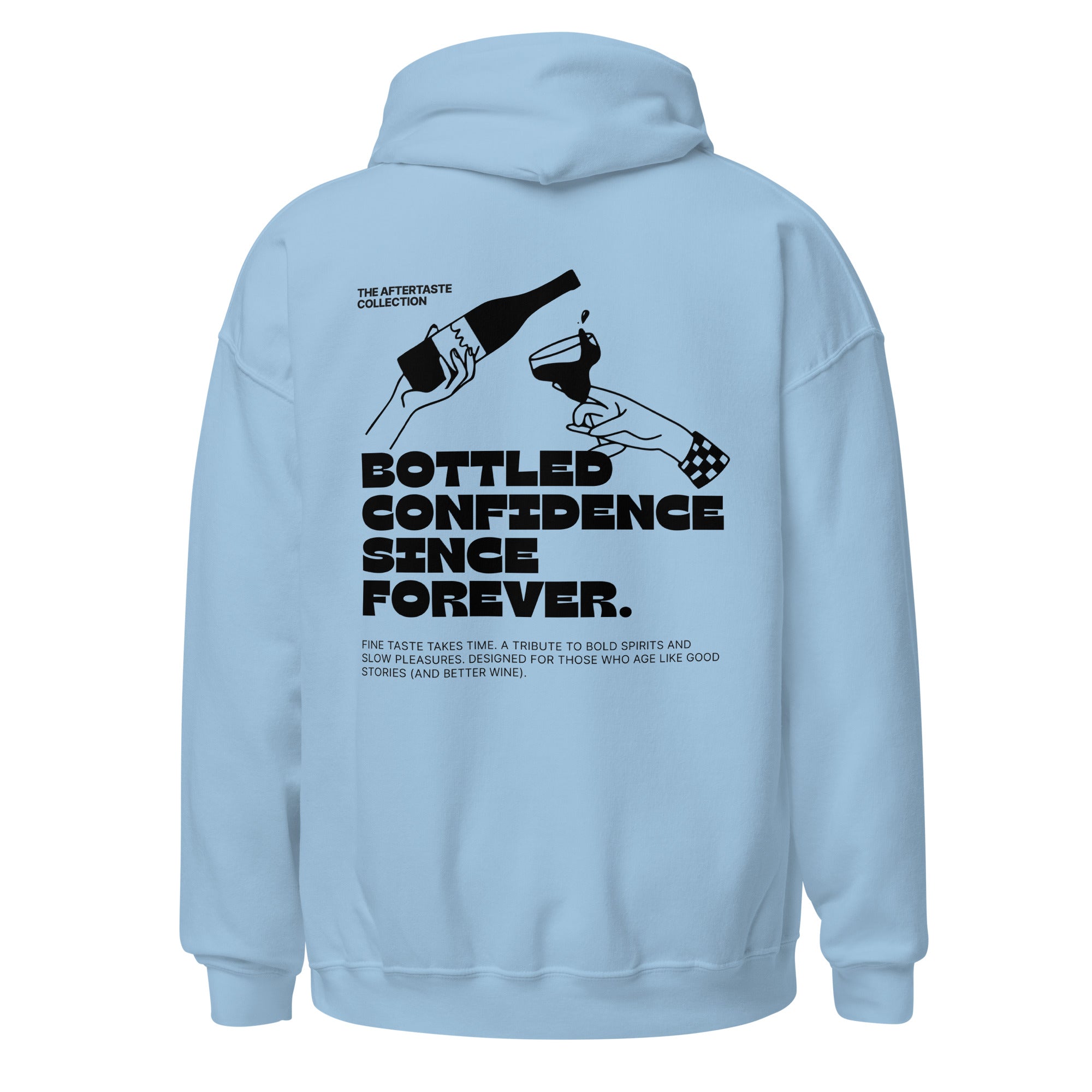The Aftertaste Collection - Bottled confidence since forever | Hoodie Light - Foodies Gifts – by The Foodies Club 