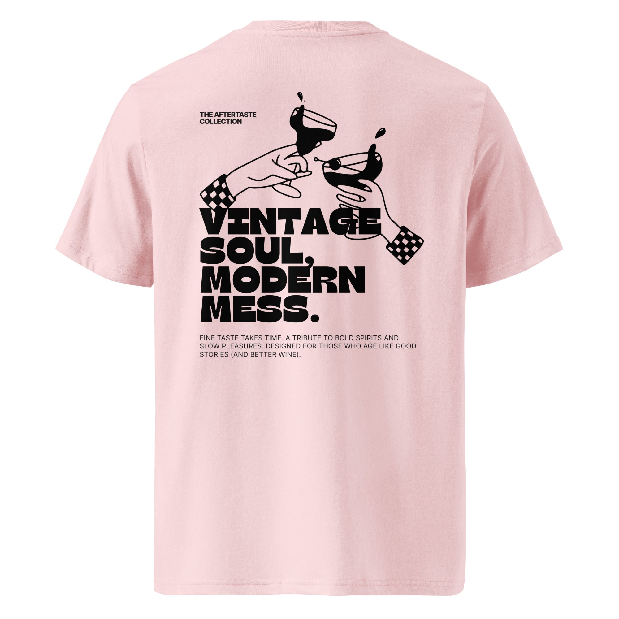 The Aftertaste Collection - Vintage soul, modern mess | T-shirt Light - Foodies Gifts – by The Foodies Club 