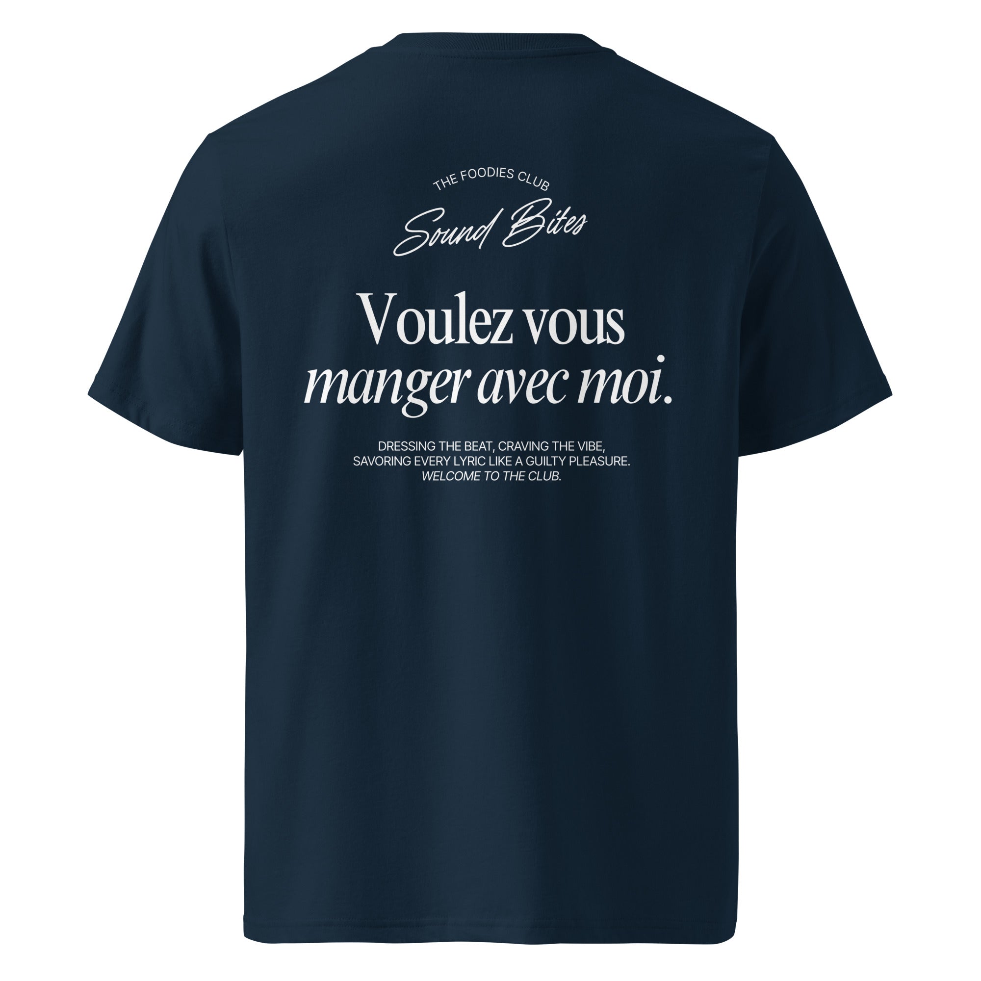Voulez vous manger avec moi | T-shirt Dark - Foodies Gifts – by The Foodies Club 