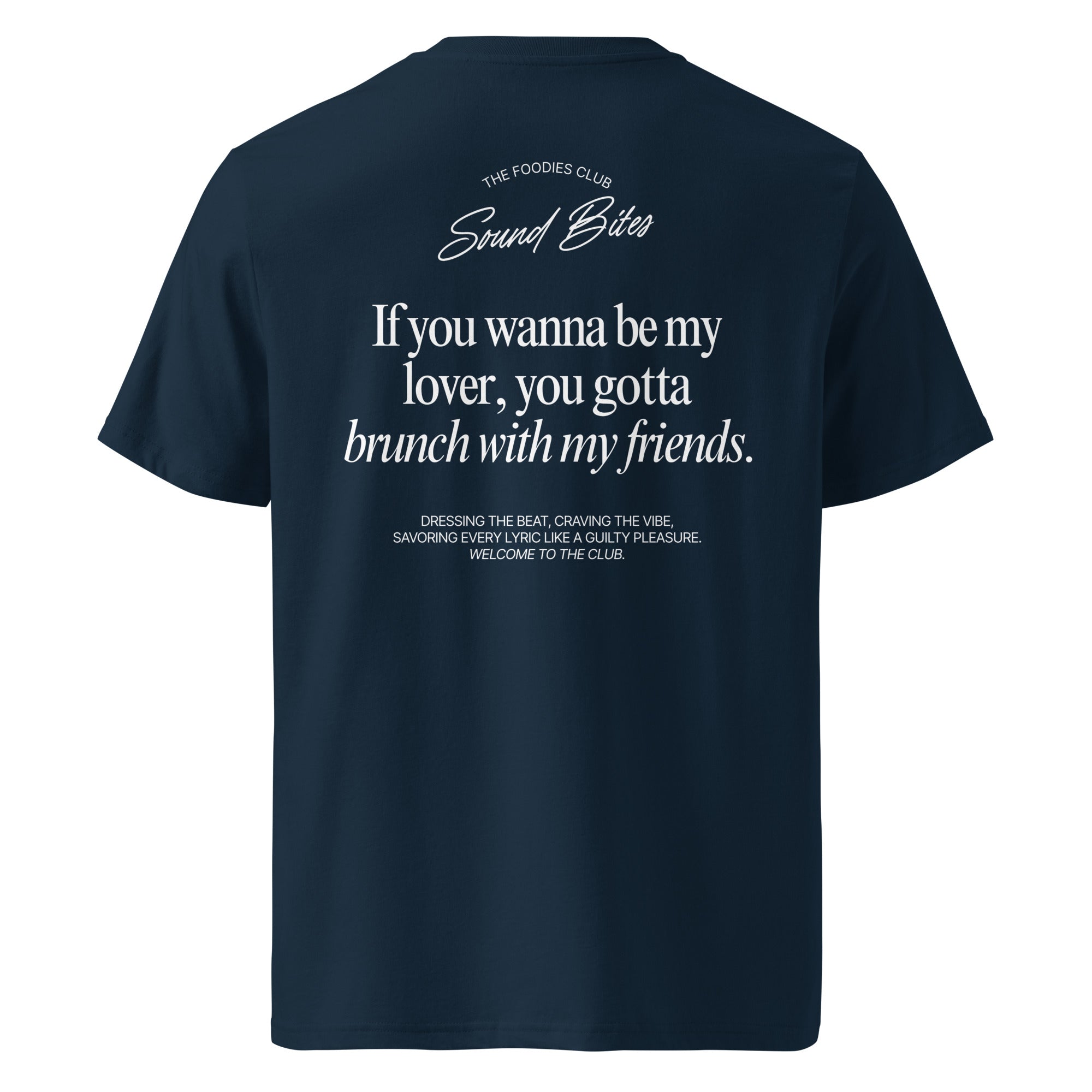 If you wanna be my lover | T-shirt Dark - Foodies Gifts – by The Foodies Club 