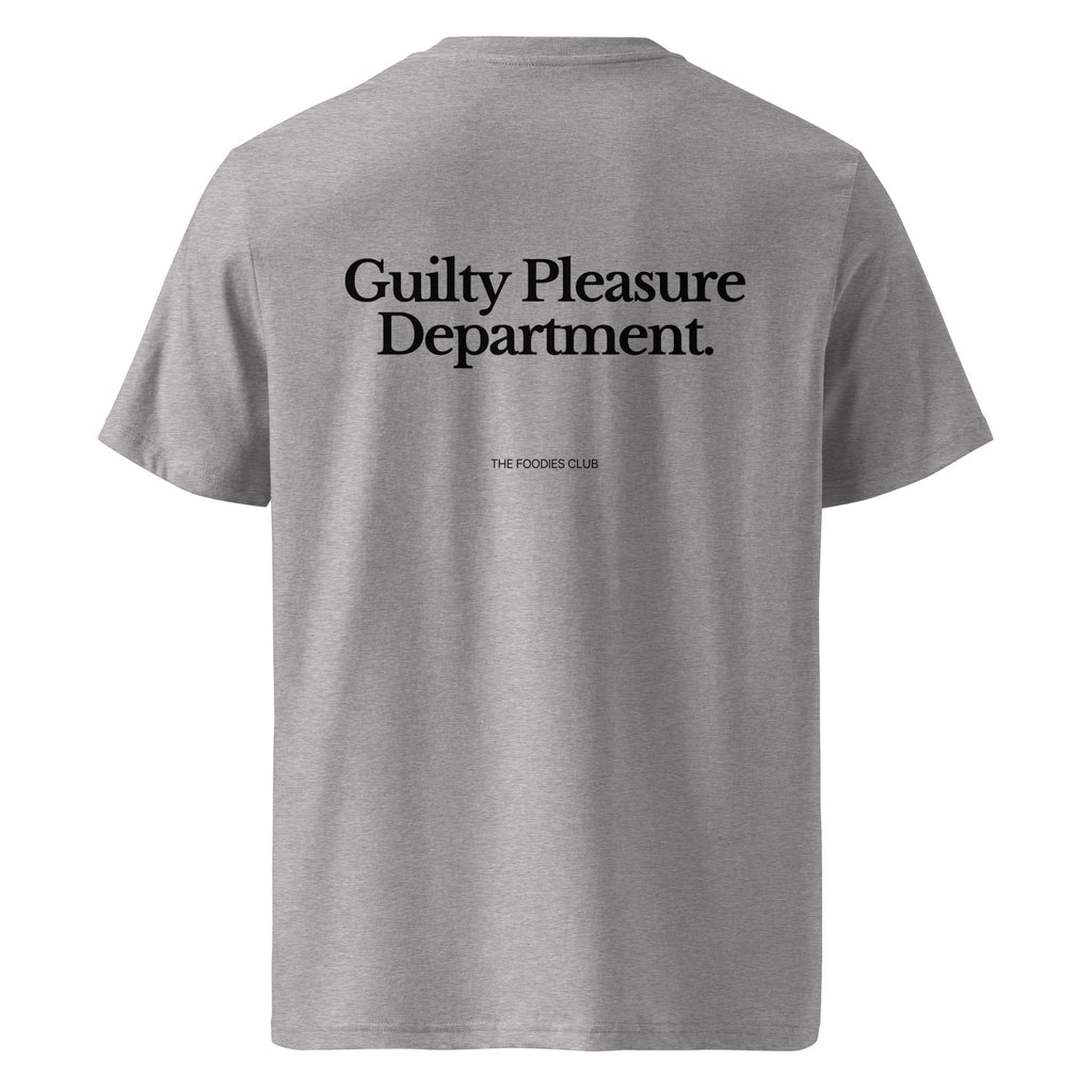 The Foodies Club - Guilty Pleasure Department | T-shirt Light - Foodies Gifts – by The Foodies Club 