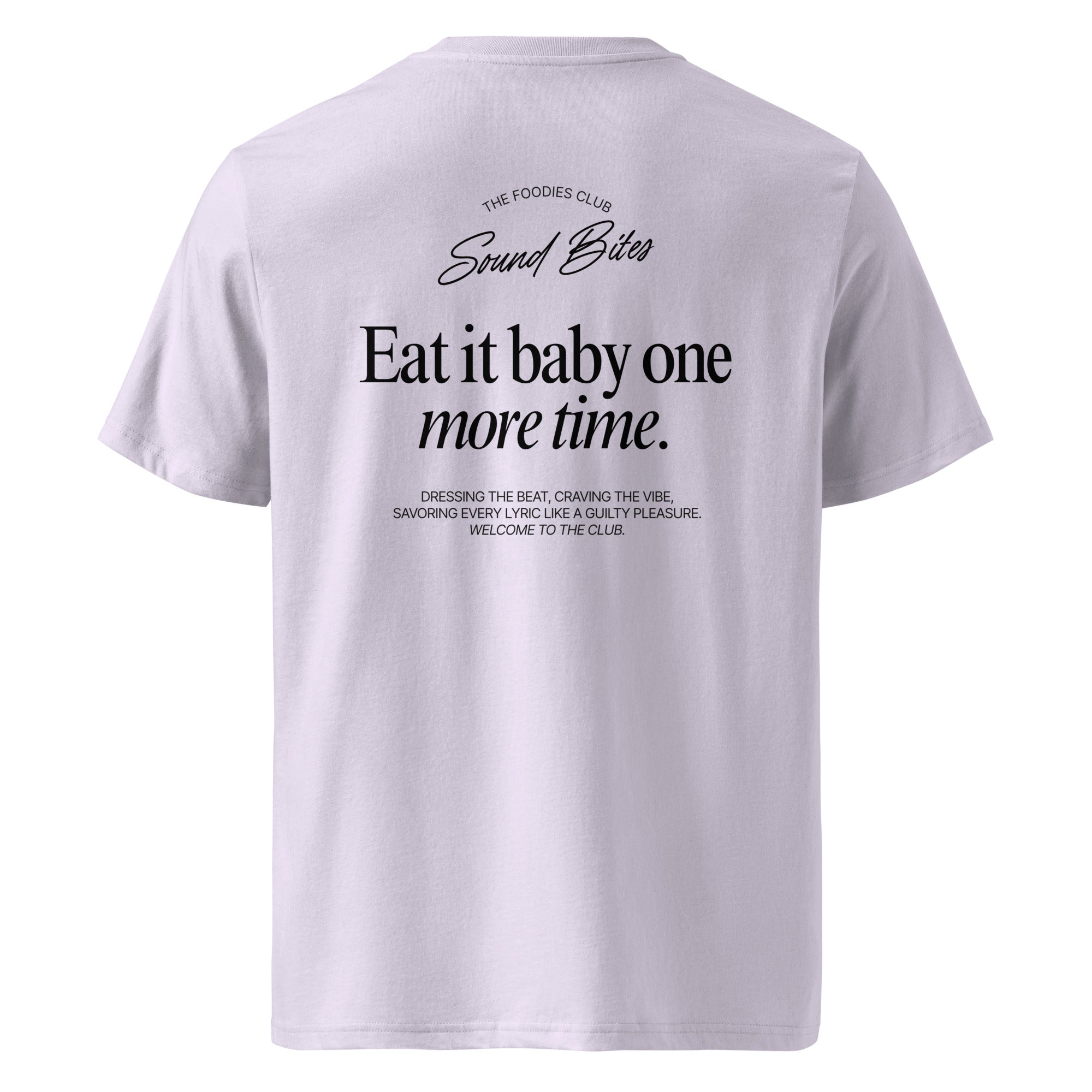 Eat it baby one more time | T-shirt Light - Foodies Gifts – by The Foodies Club 