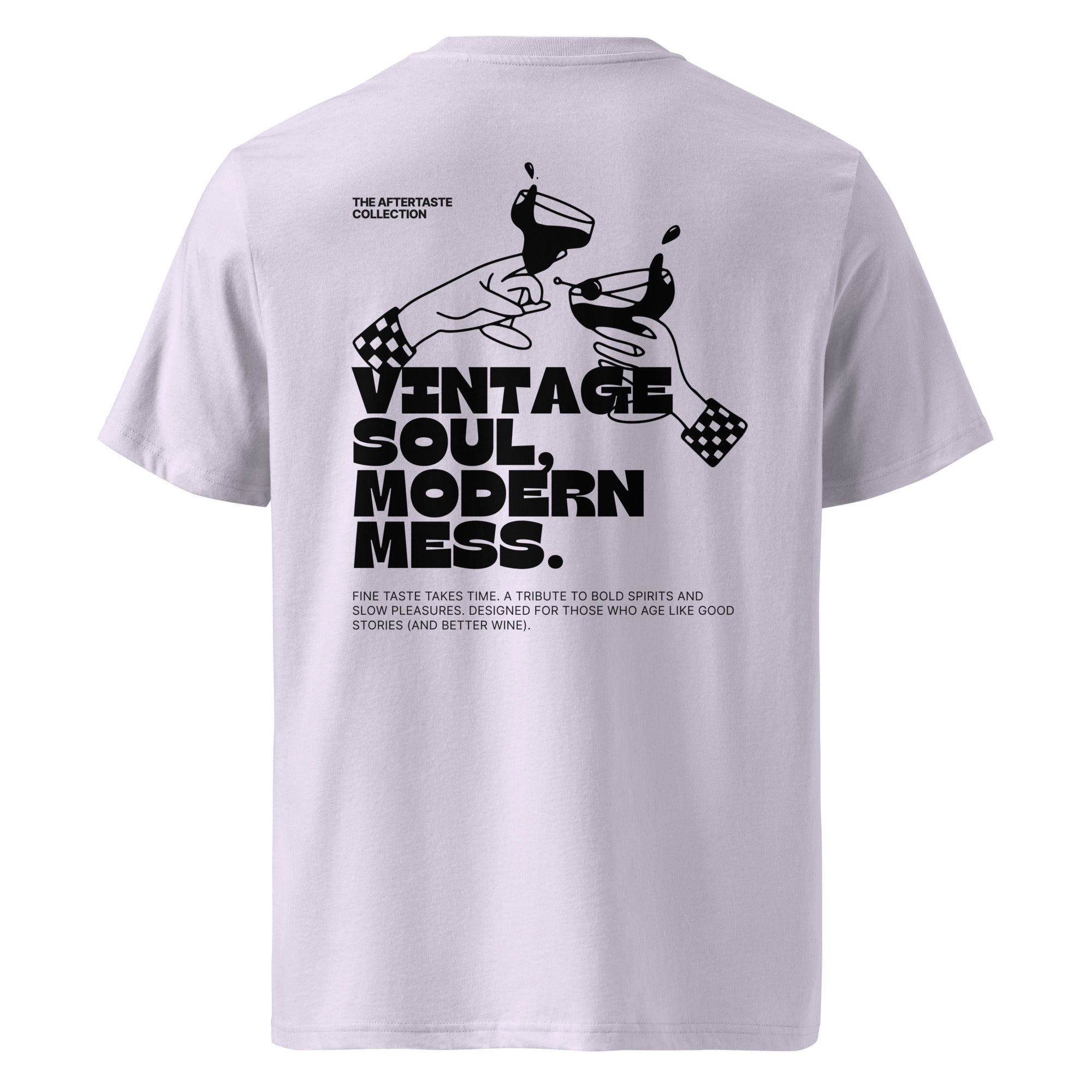 The Aftertaste Collection - Vintage soul, modern mess | T-shirt Light - Foodies Gifts – by The Foodies Club 