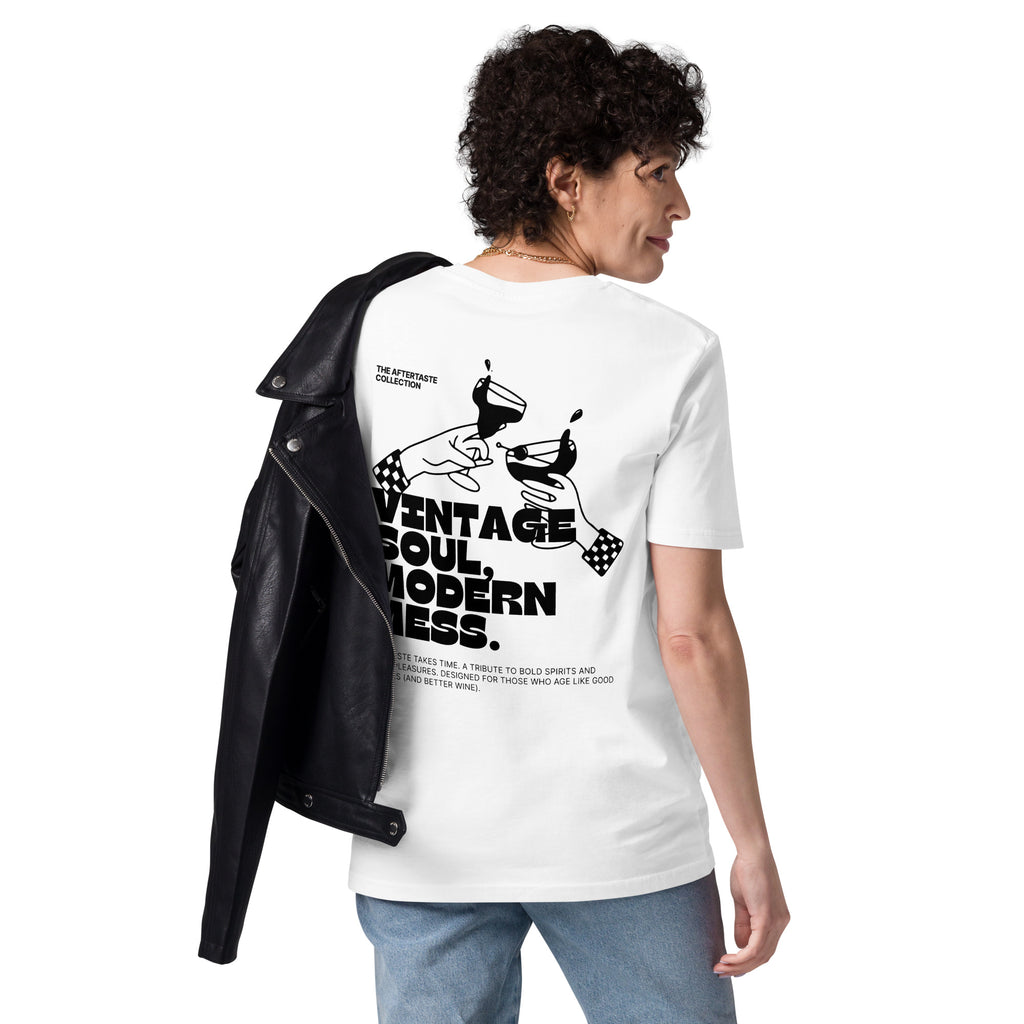 The Aftertaste Collection - Vintage soul, modern mess | T-shirt Light - Foodies Gifts – by The Foodies Club 